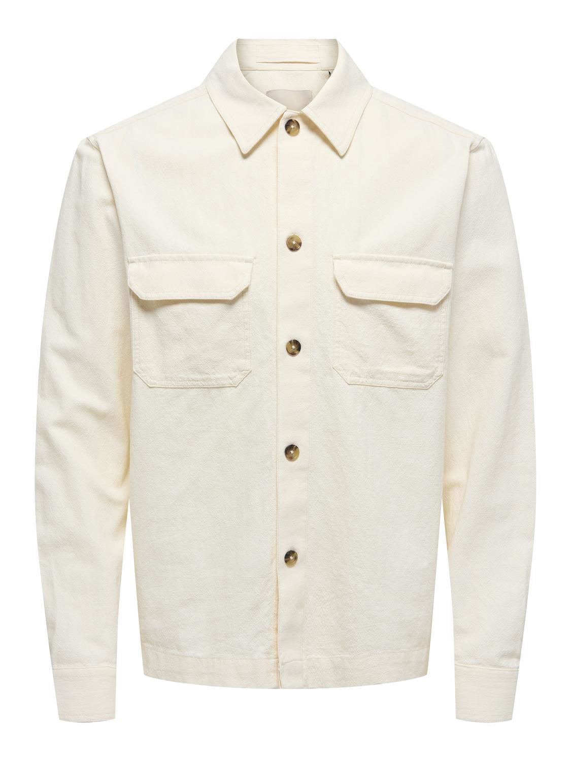 Onscolt Reg L/s 0570 Shirt Noos Gardenia