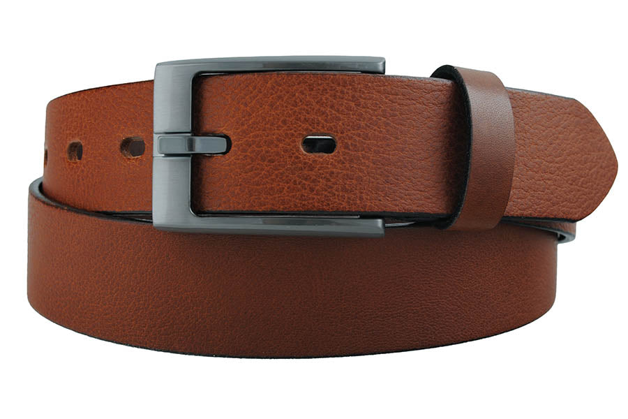 Leather belt Brown