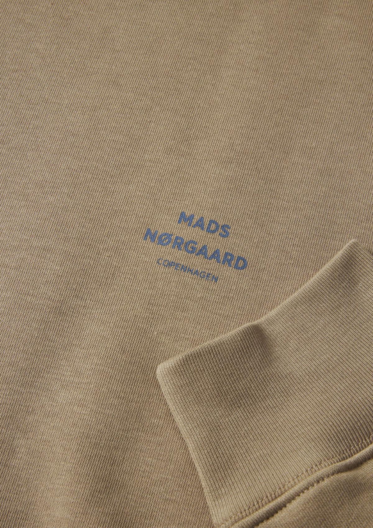 Standard Crew Logo Sweat Lead Gray