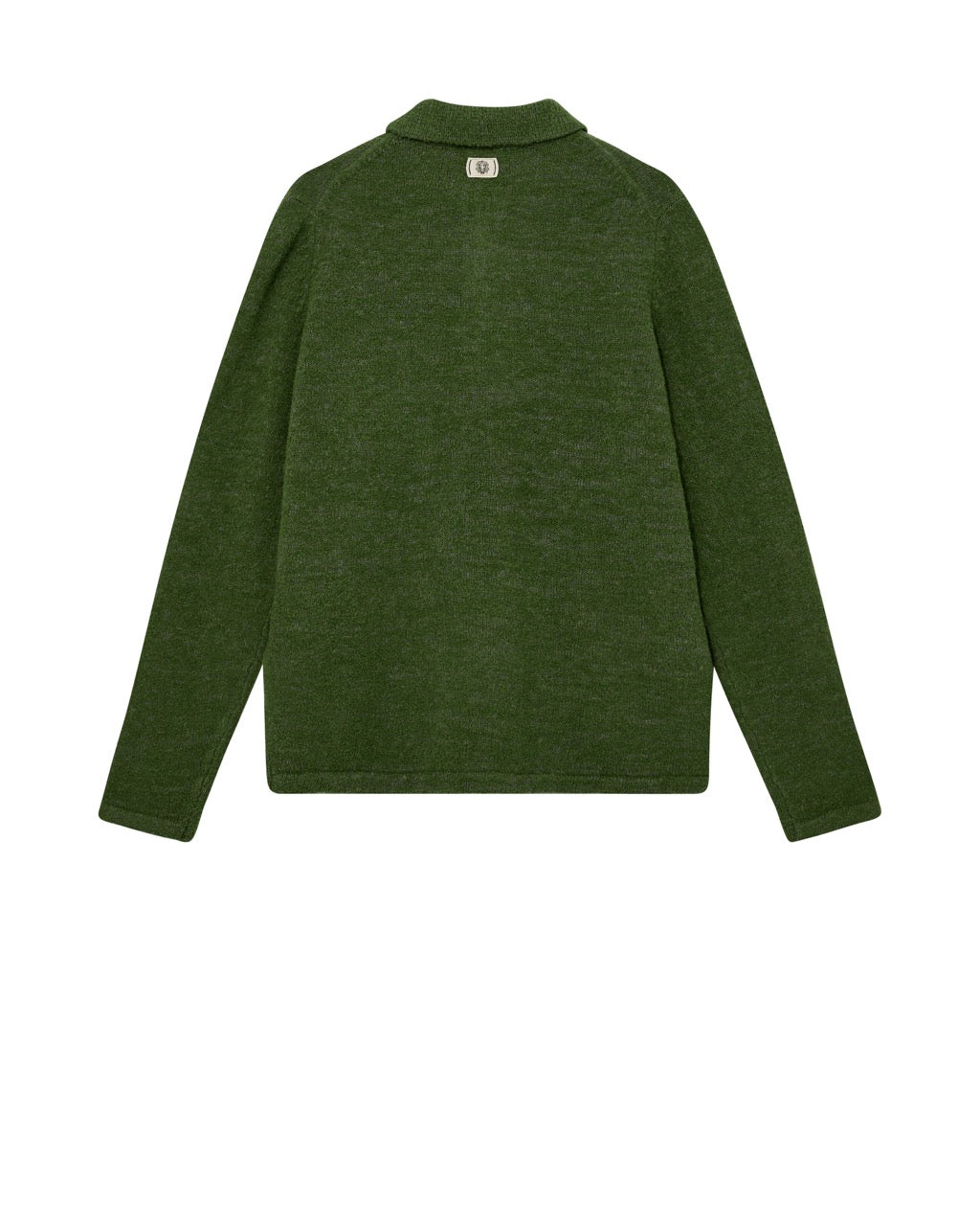 MMGRyan soft zip polo pullover Cactus