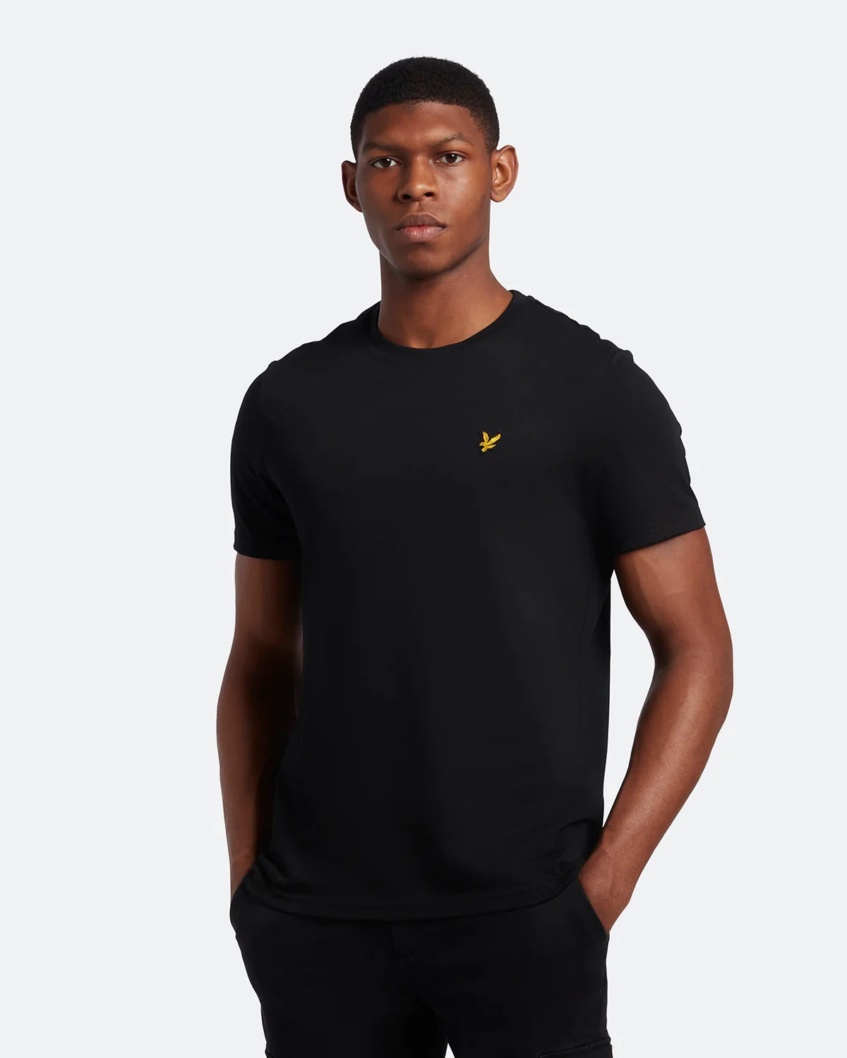 Plain T-Shirt Jet Black