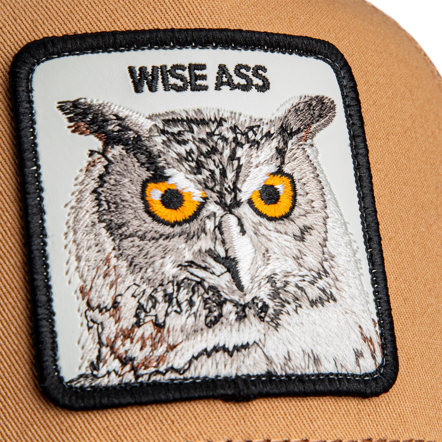 Wise Ass Trucker Camel Brown