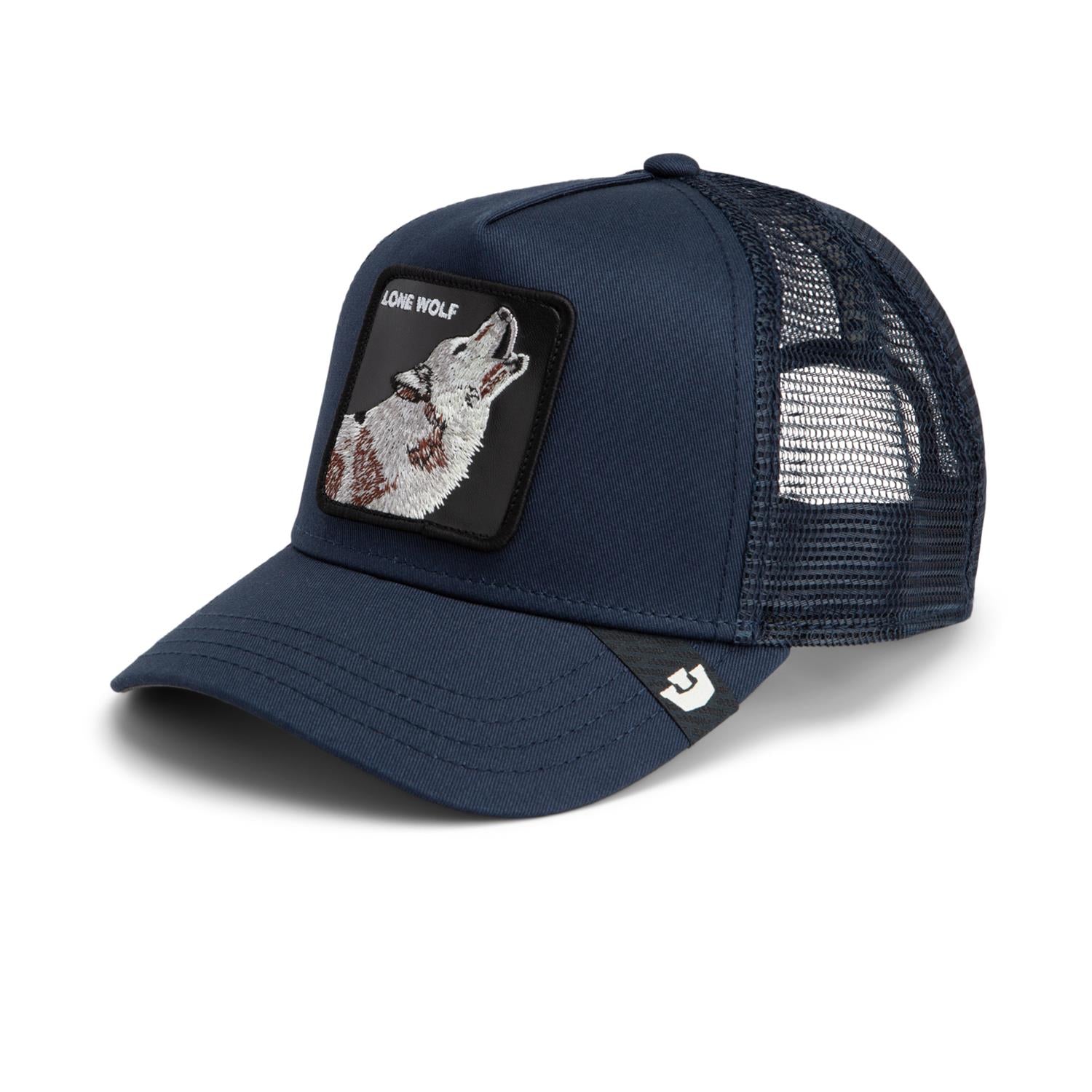 Lone Wolf Trucker-Edge-Navy Navy