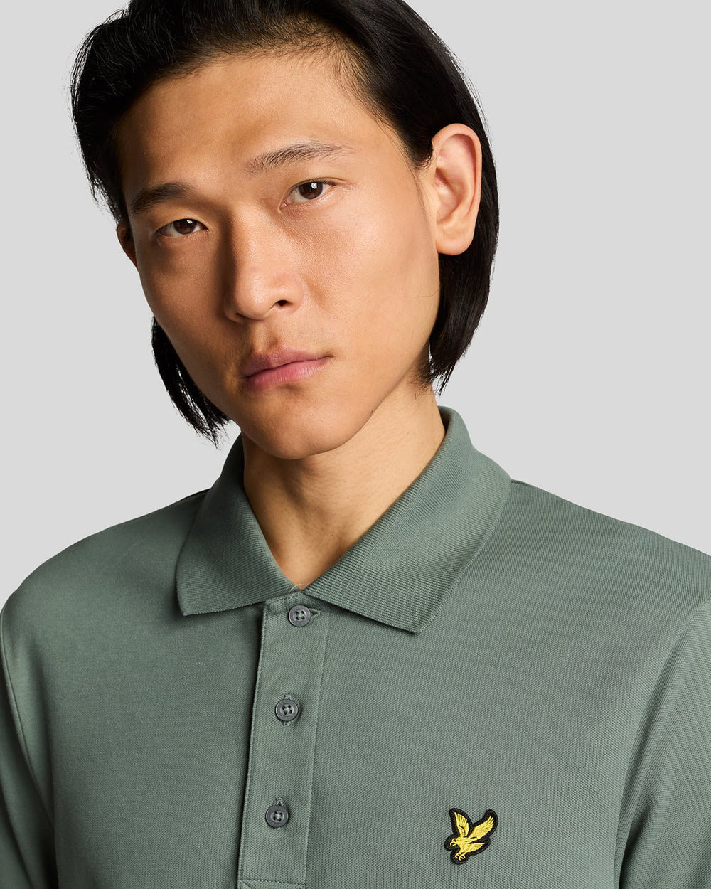 Plain Polo Shirt Green Mercurial