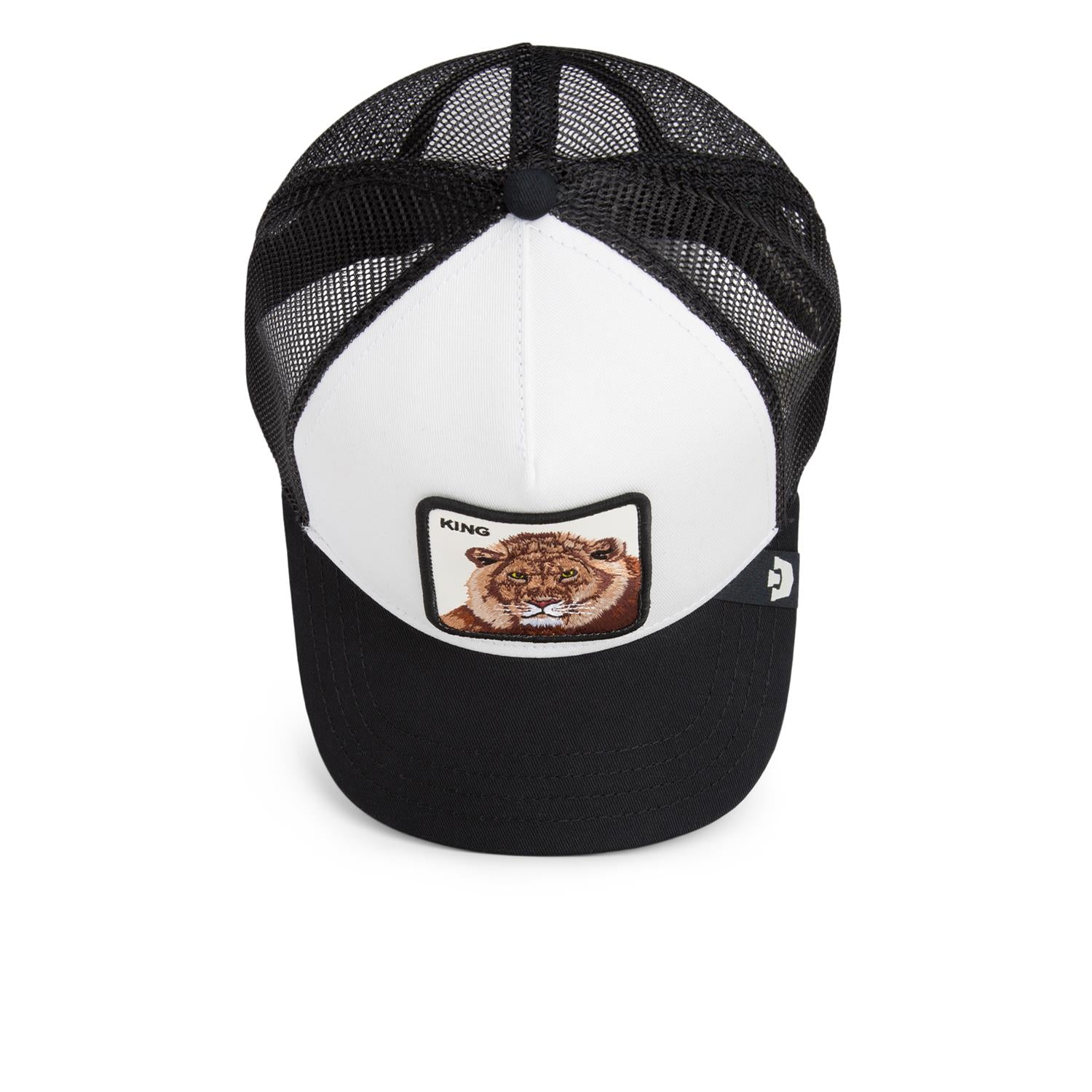 The King Lion Trucker Black White