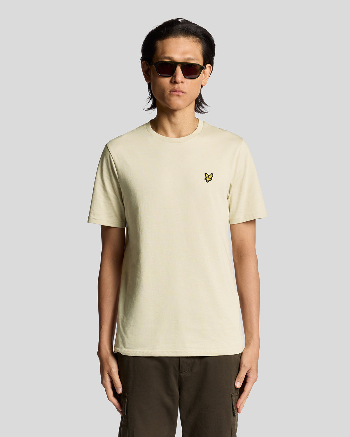 Plain T-Shirt Grey Taupe