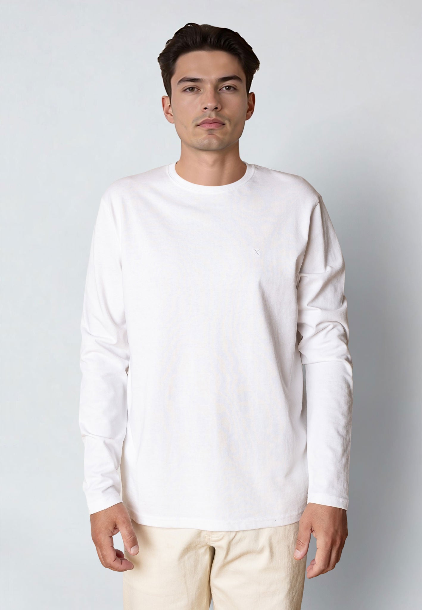 Stable L/s T-Shirt White