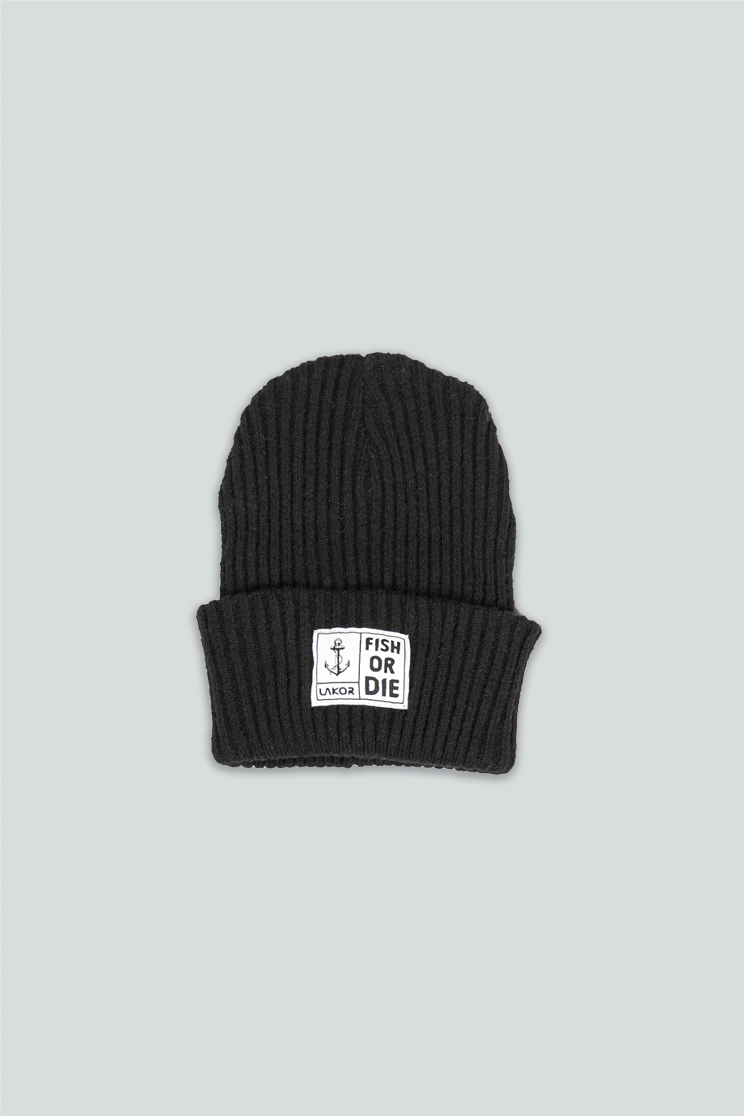 Fish or Die Beanie Black Black