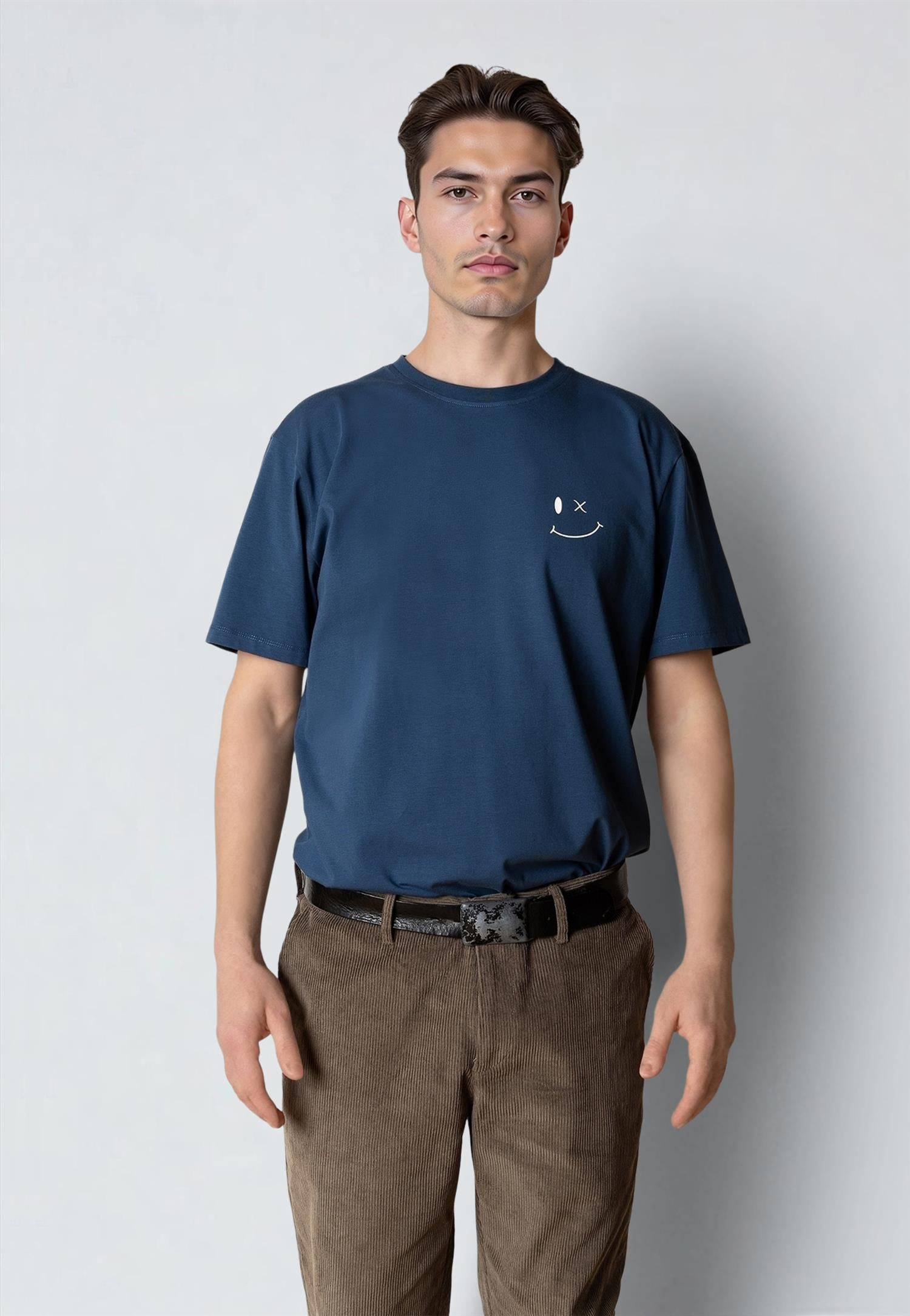 Patrick Organic Tee Key Largo Blue