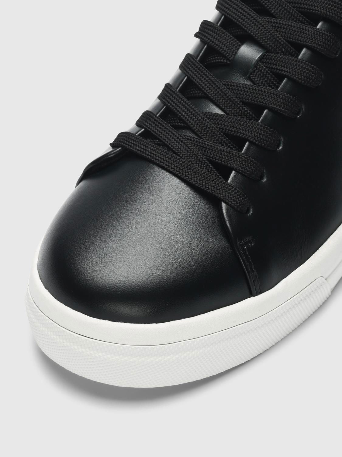Slmdavid Chunky Leather Sneaker 2.0 Noos Black