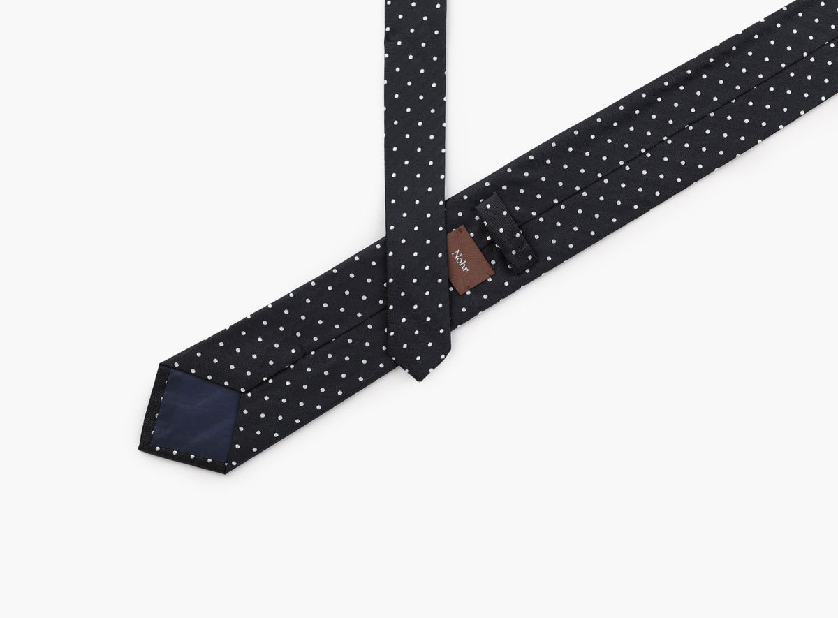 Nohr Carlos Polkadot Silk Tie Sort 09
