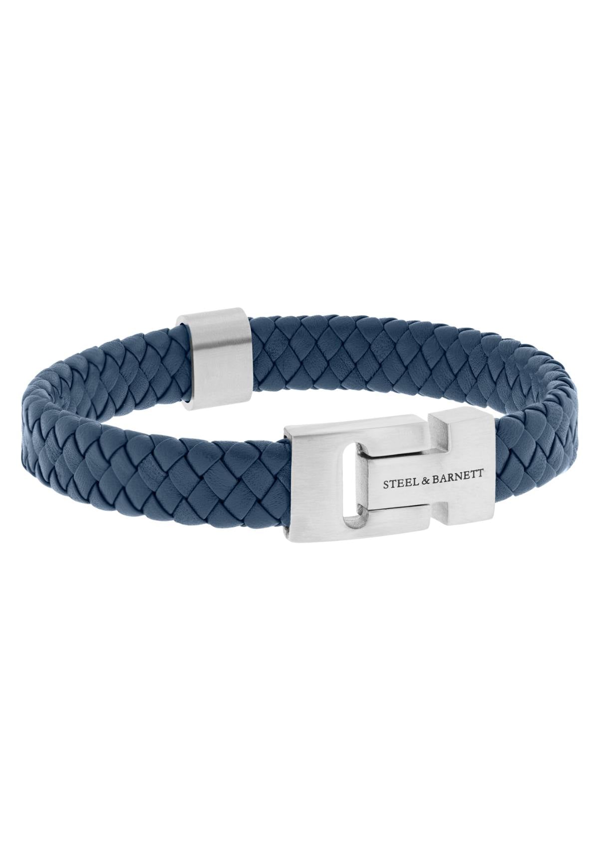 Leather Bracelet Harrison Jeans Blue