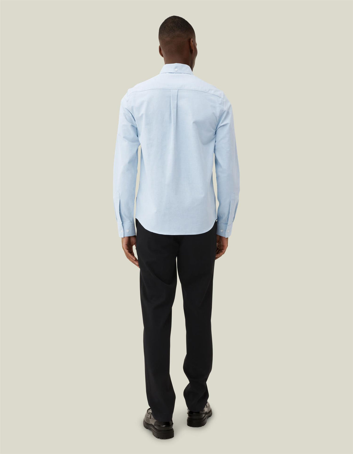 Core Contrast Oxford Shirt Light Blue