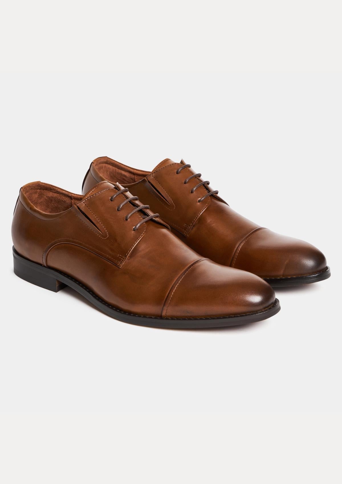 TNS 1010 Derby shoe Cognac