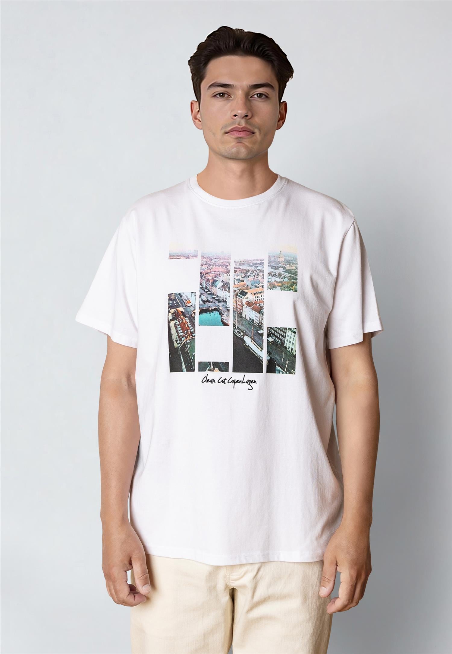 Copenhagen Organic View T-Shirt White