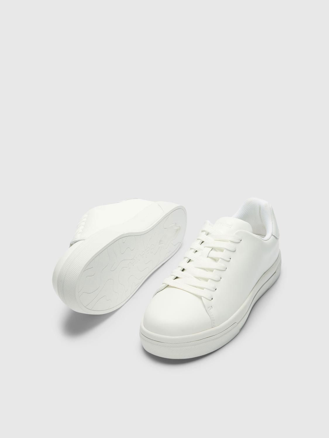 Slmdavid Chunky Leather Sneaker 2.0 Noos White