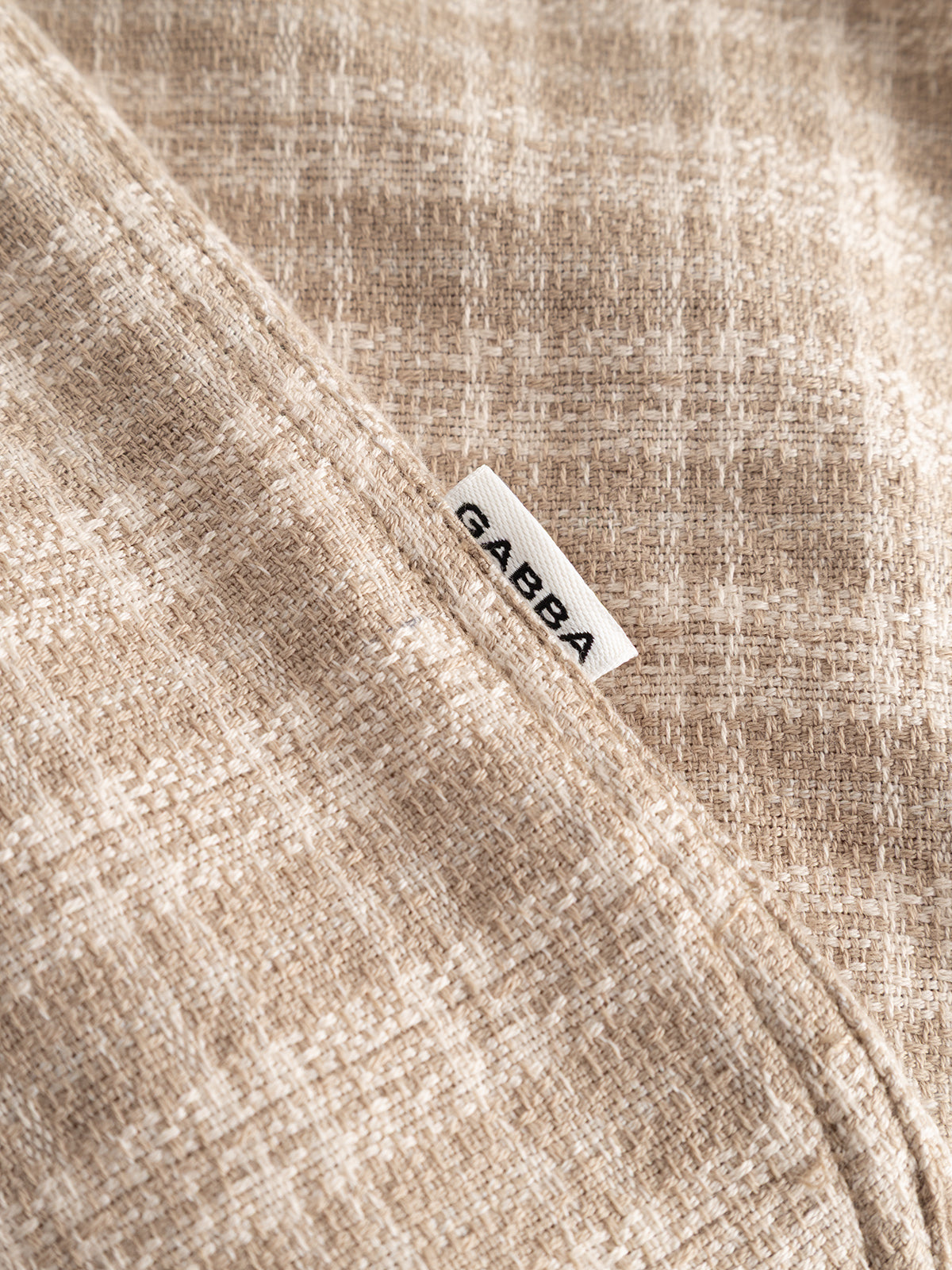 Gabba Sven Regular Skjorte – Sand