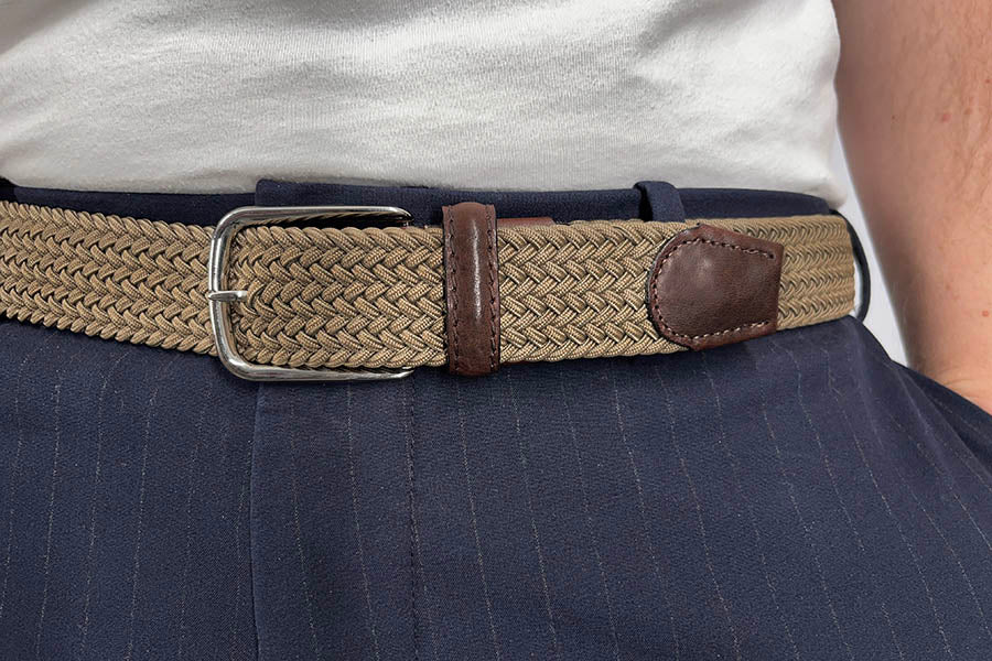 Sand Ribbon belt Sand