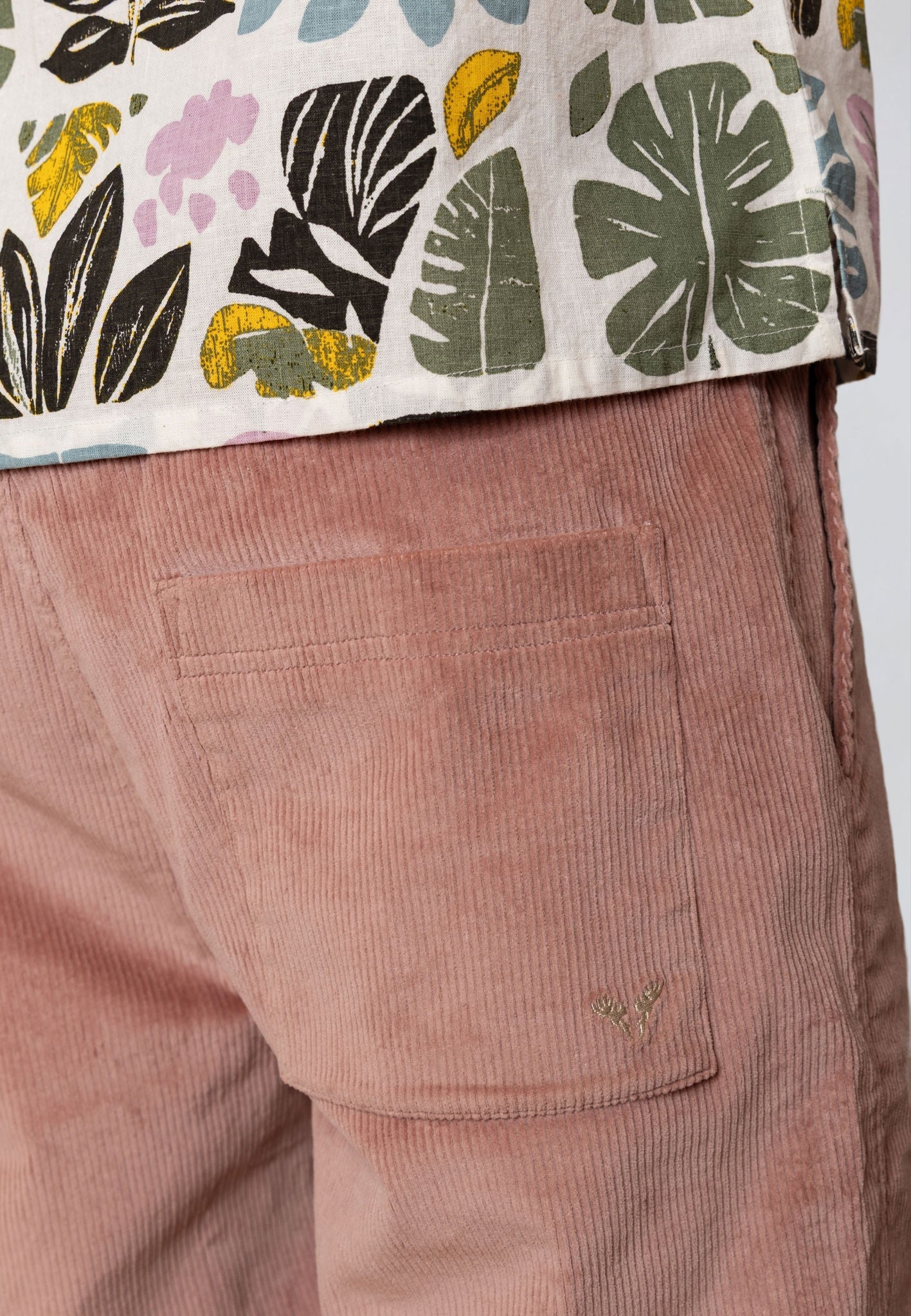 Fox Corduroy Shorts Violet Ice
