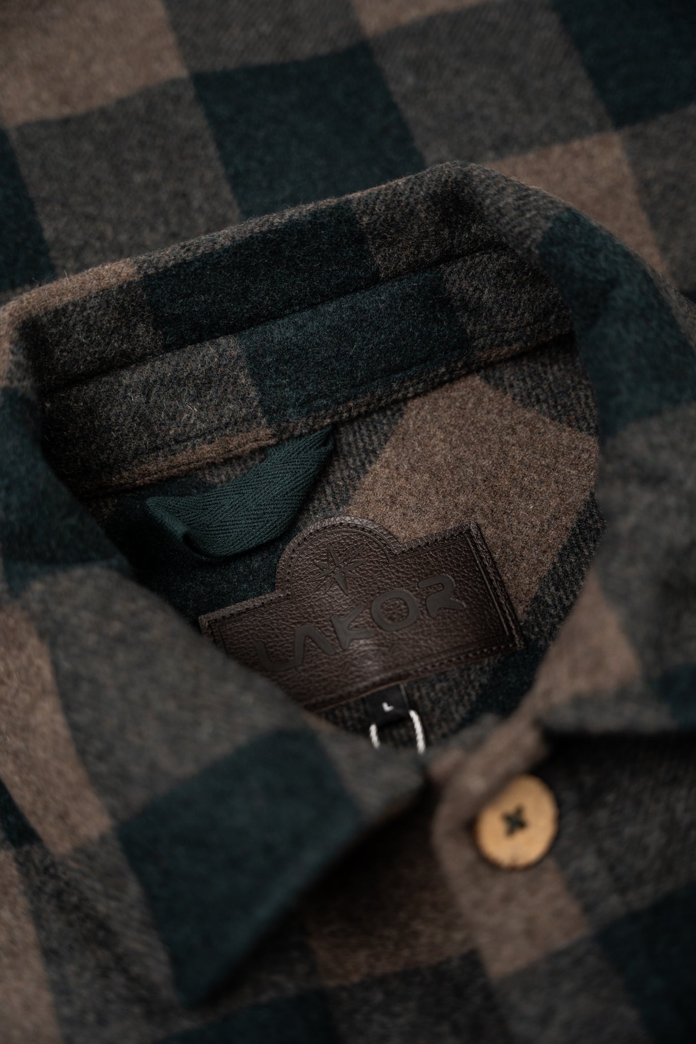 Birler wood jacket Morel