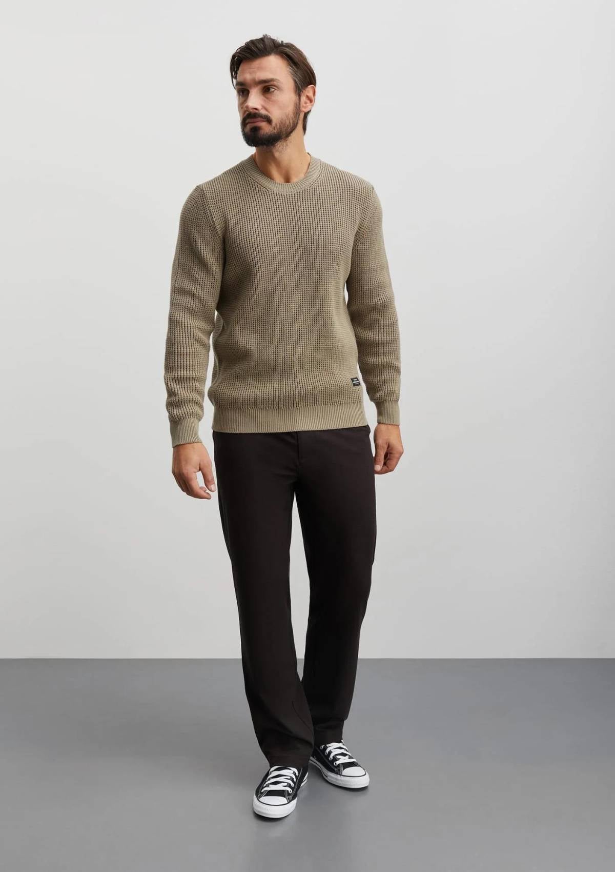 Tight Cotton Noah Knit Silver Sage