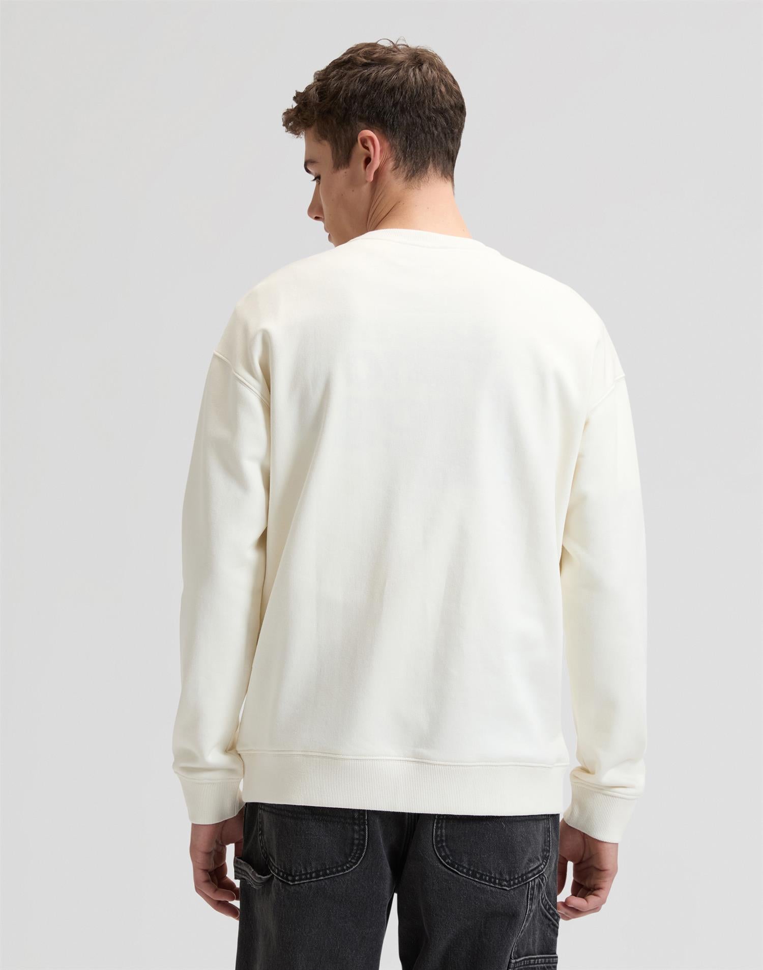 Workwear Ess Crew Natural Nature