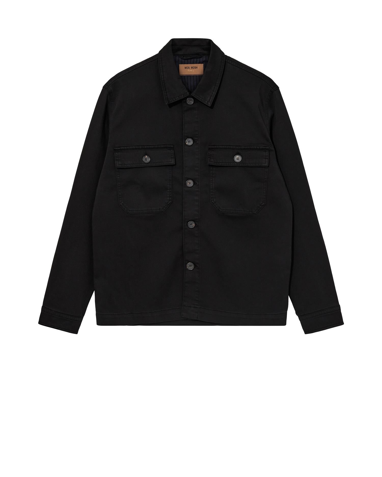 MMGMatteo Soft Overshirt Black