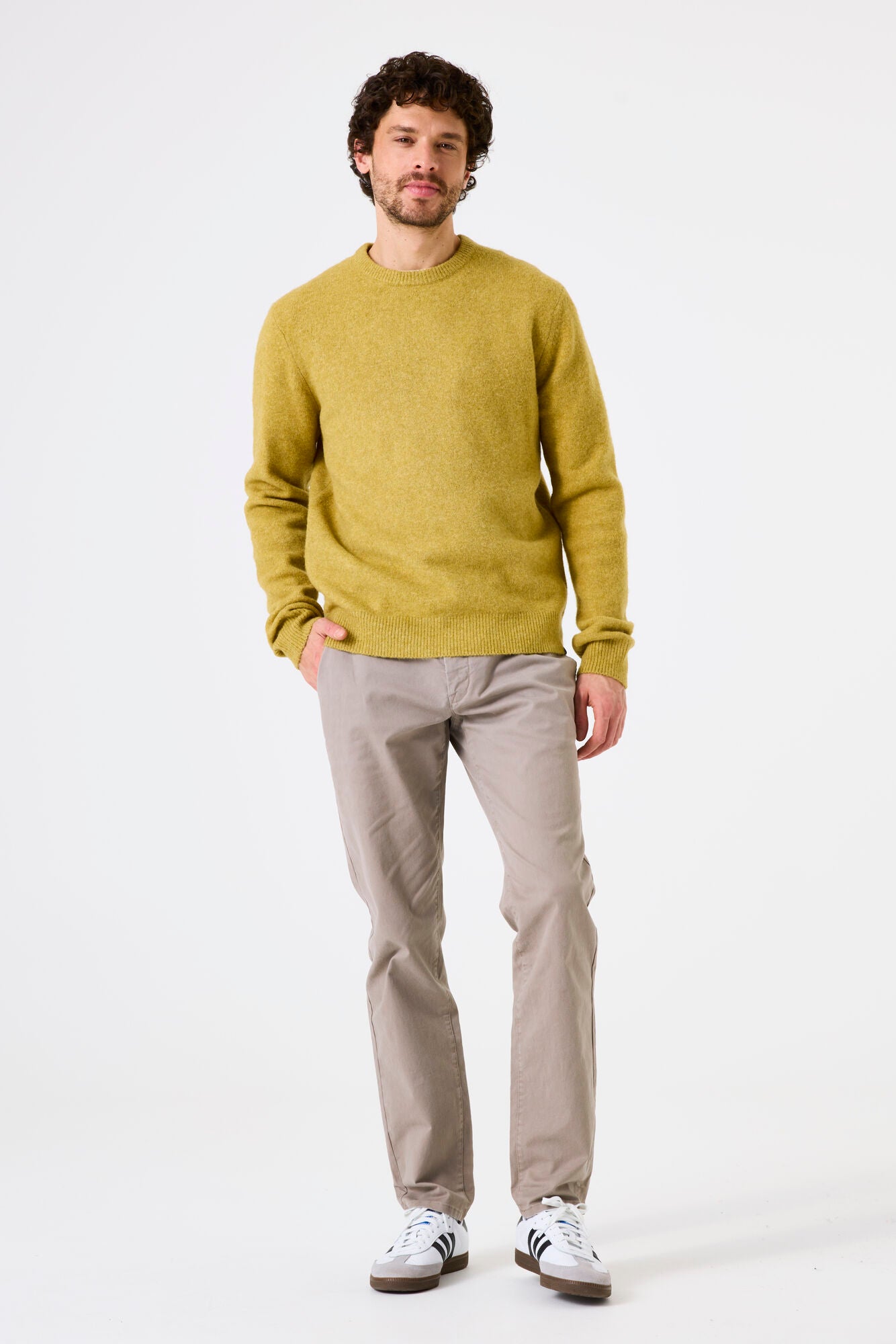 L51845 men´s pullover Yellowwood