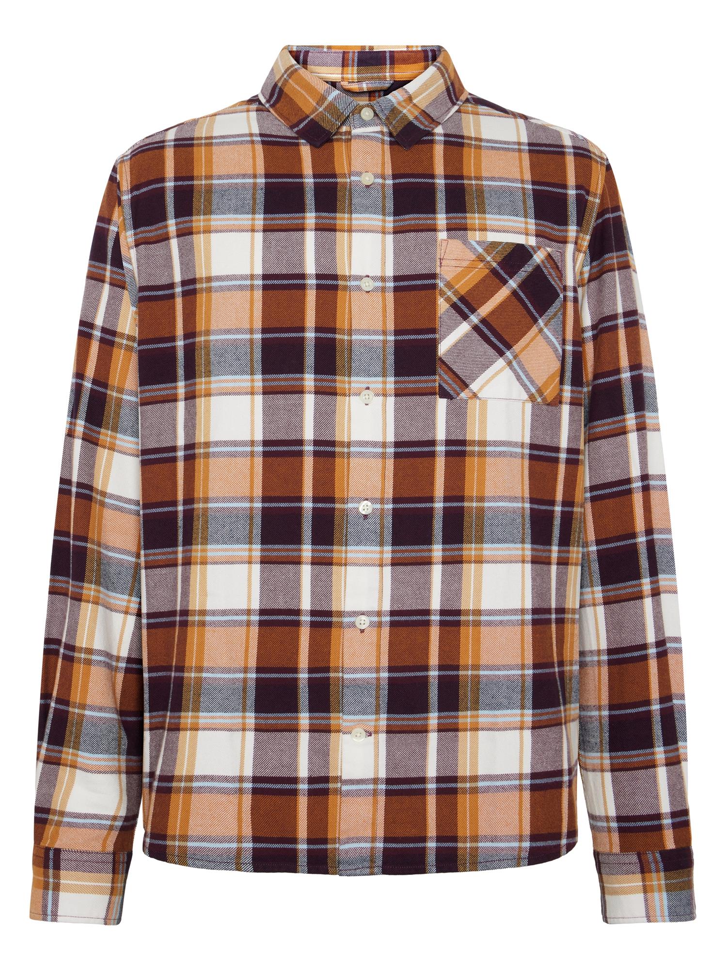 Checked Flannel shirt Red