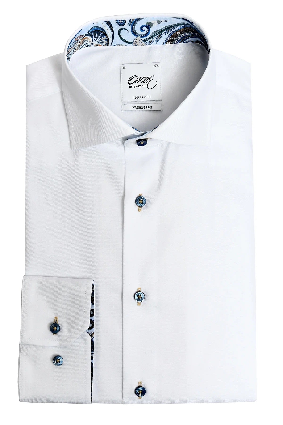 Basic slim fit Shirt 05 SN White