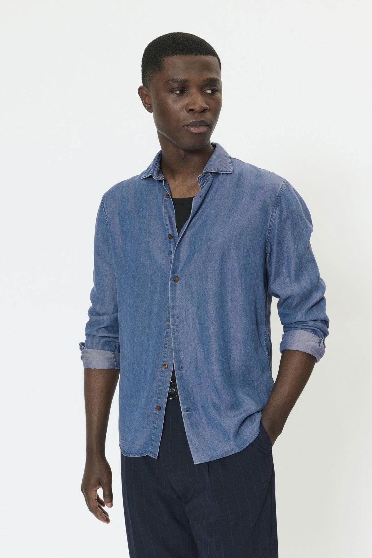 Mamarc Short Medium Washed Denim