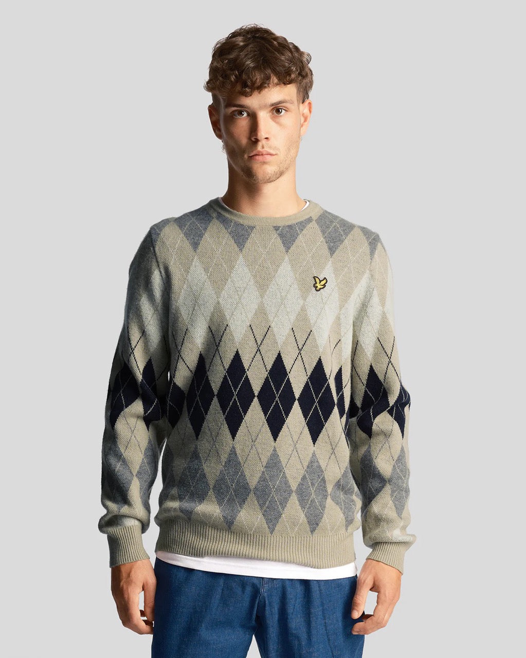 British Argyle Crew Neck Cove