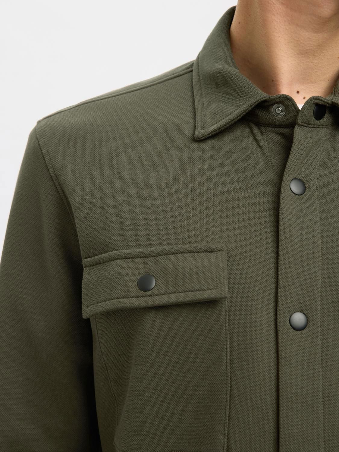 Slmjackie Sweat Jacket Noos Forest Night