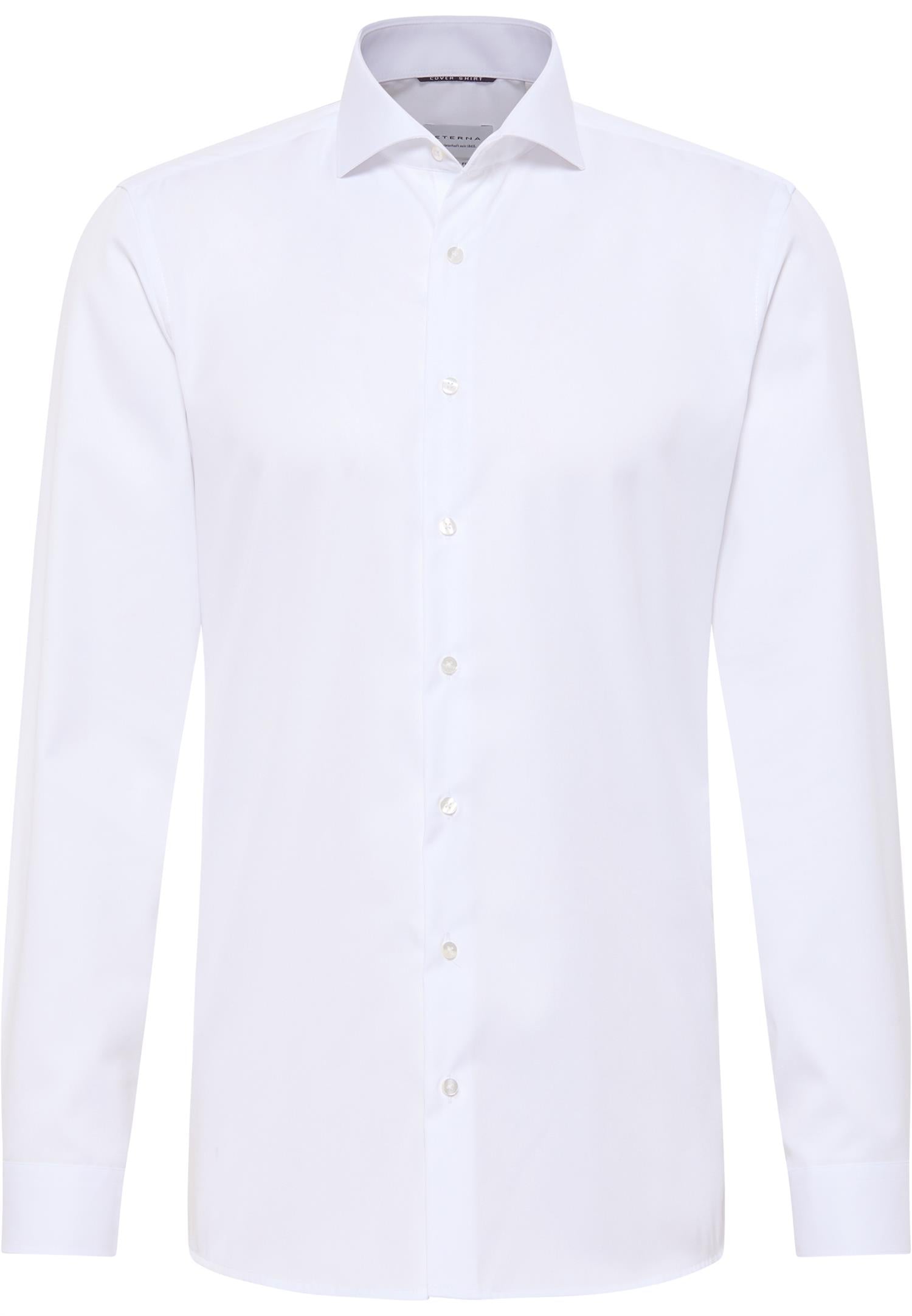 Basic slim shirt l/s F182 White