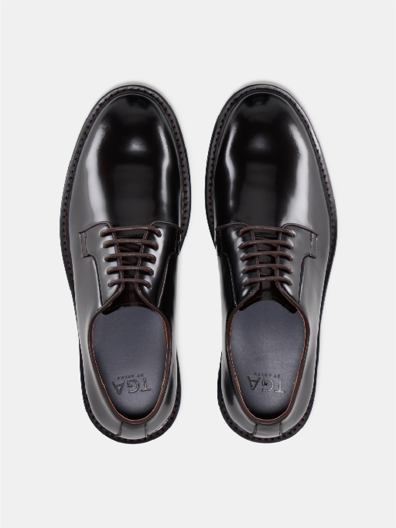 2100 Derby Sko Burgundy