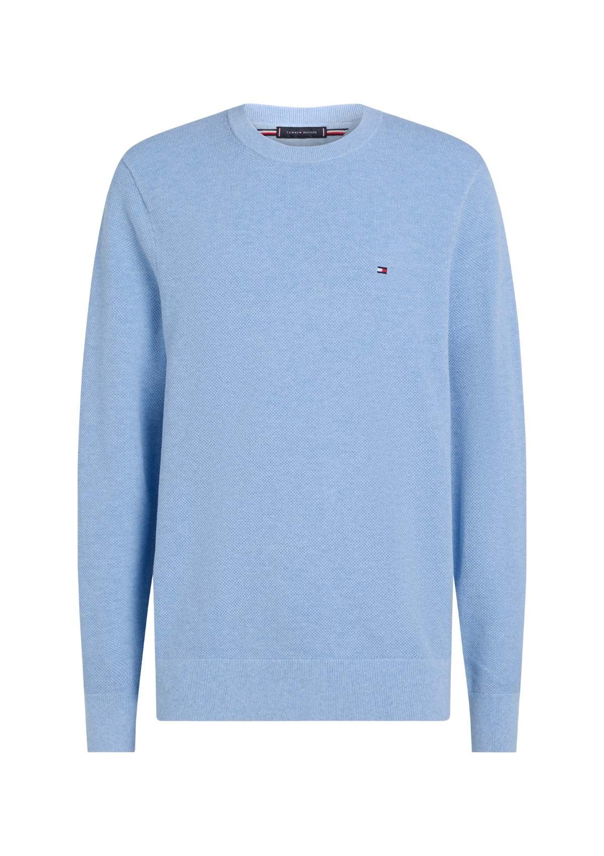 ESSENTIAL STRUCTURE CREW NECK Vessel Blue Heather