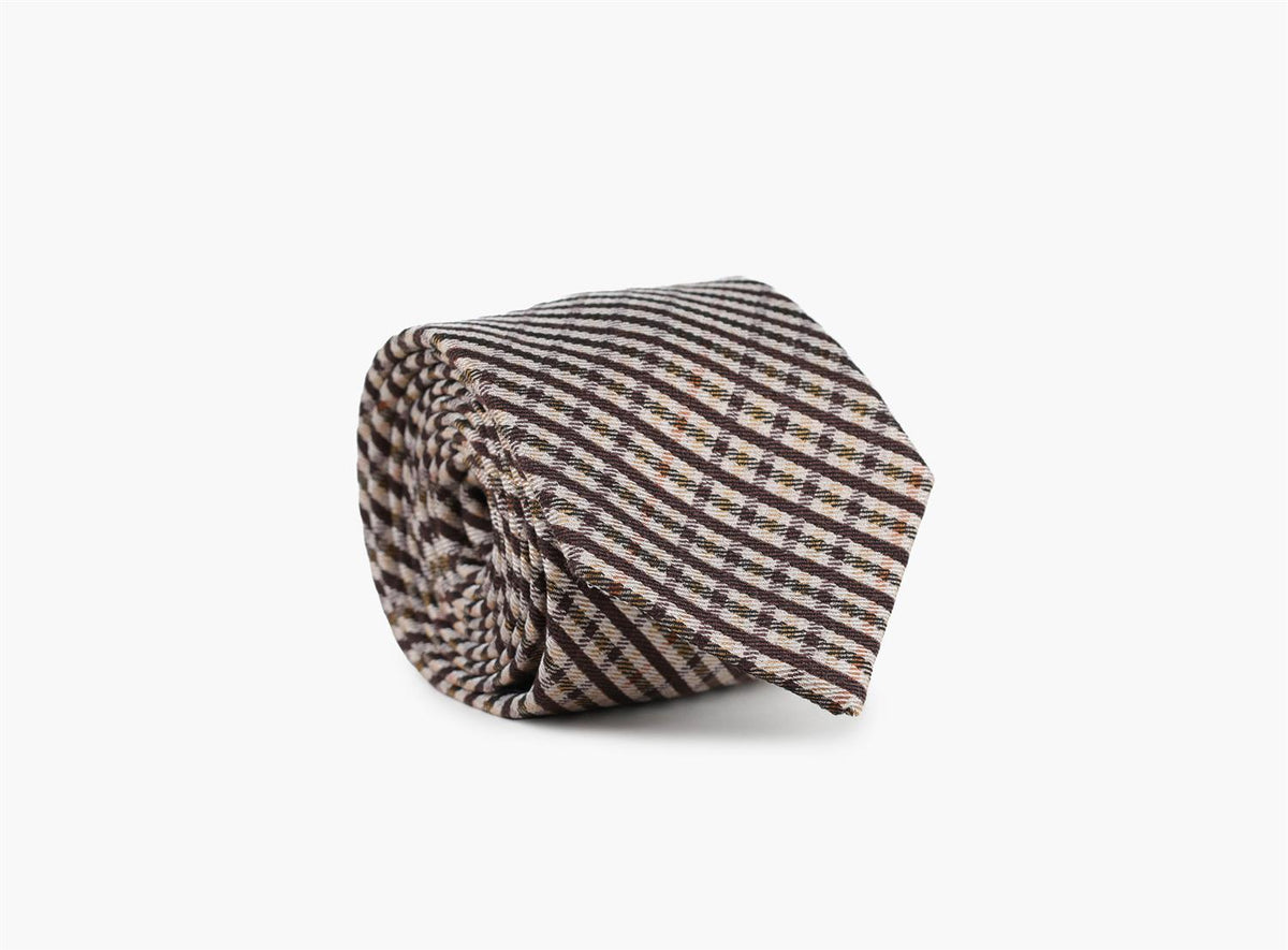 Nohr Halvard Tie 7,6 Cm Beige 15