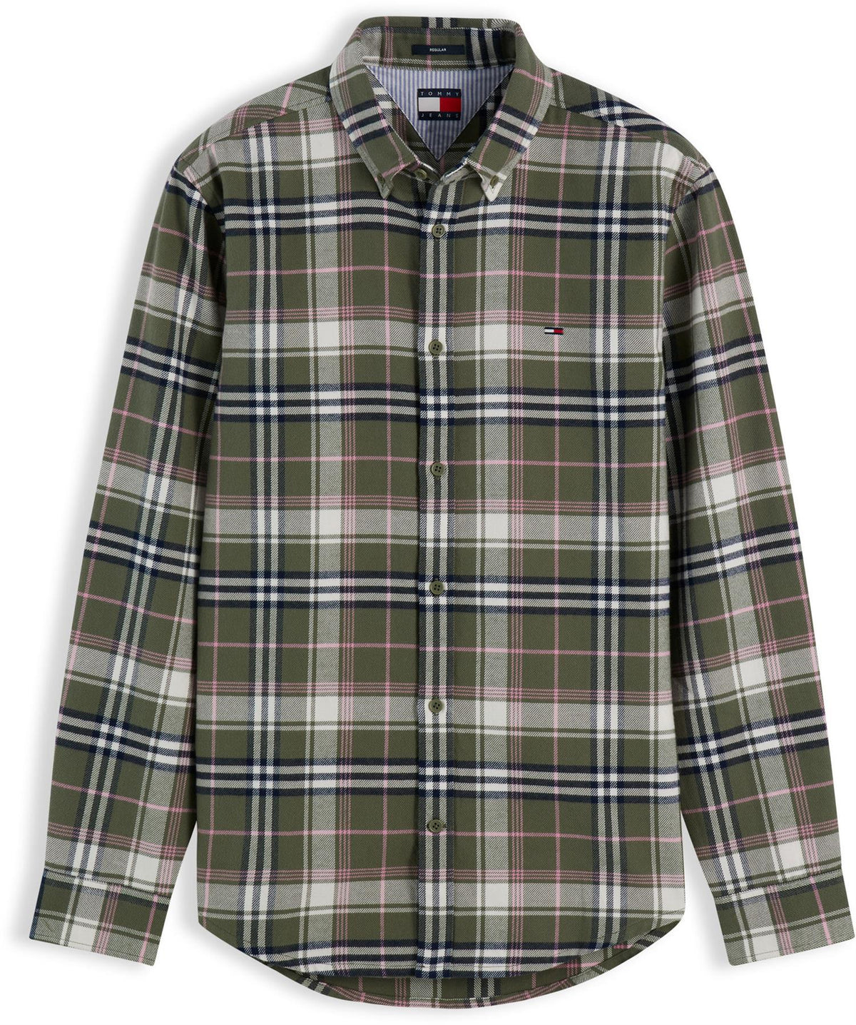 Tjm Reg Flannel Check Shirt Ext Rocky Mountain Check