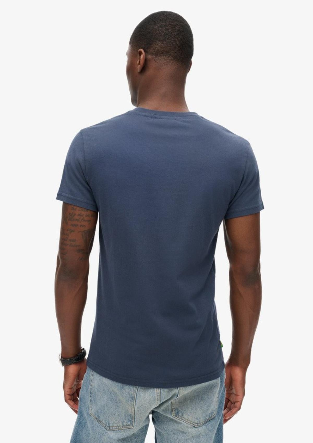 Essential LOGO EMB TEE Lauren Navy