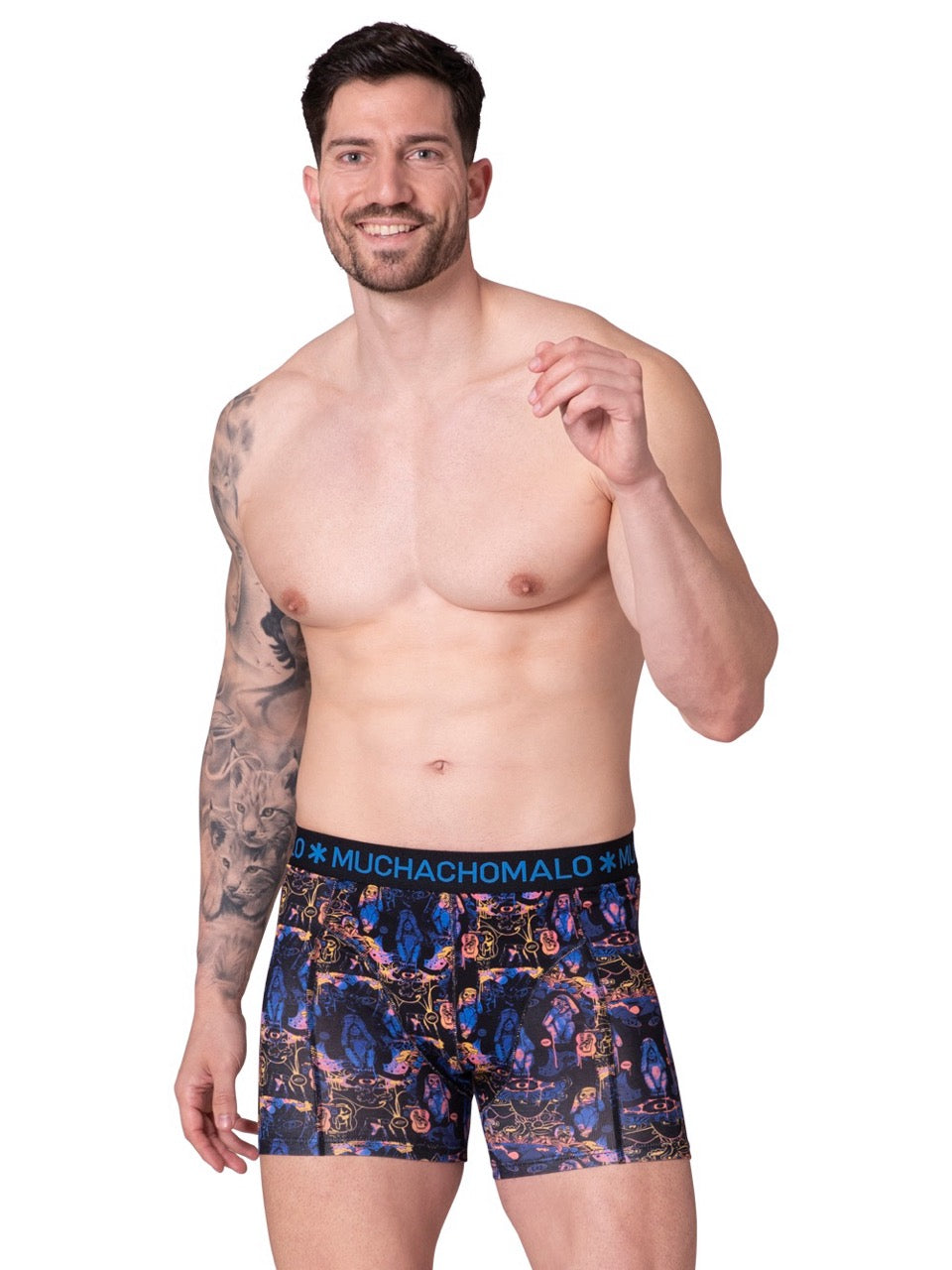 Fruitnoevel 1010-04 2PK BOXER PR/PR Print/Print