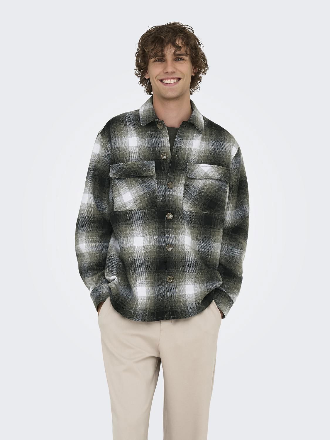 Onspaul Rlx  Overshirt Jet Black -
