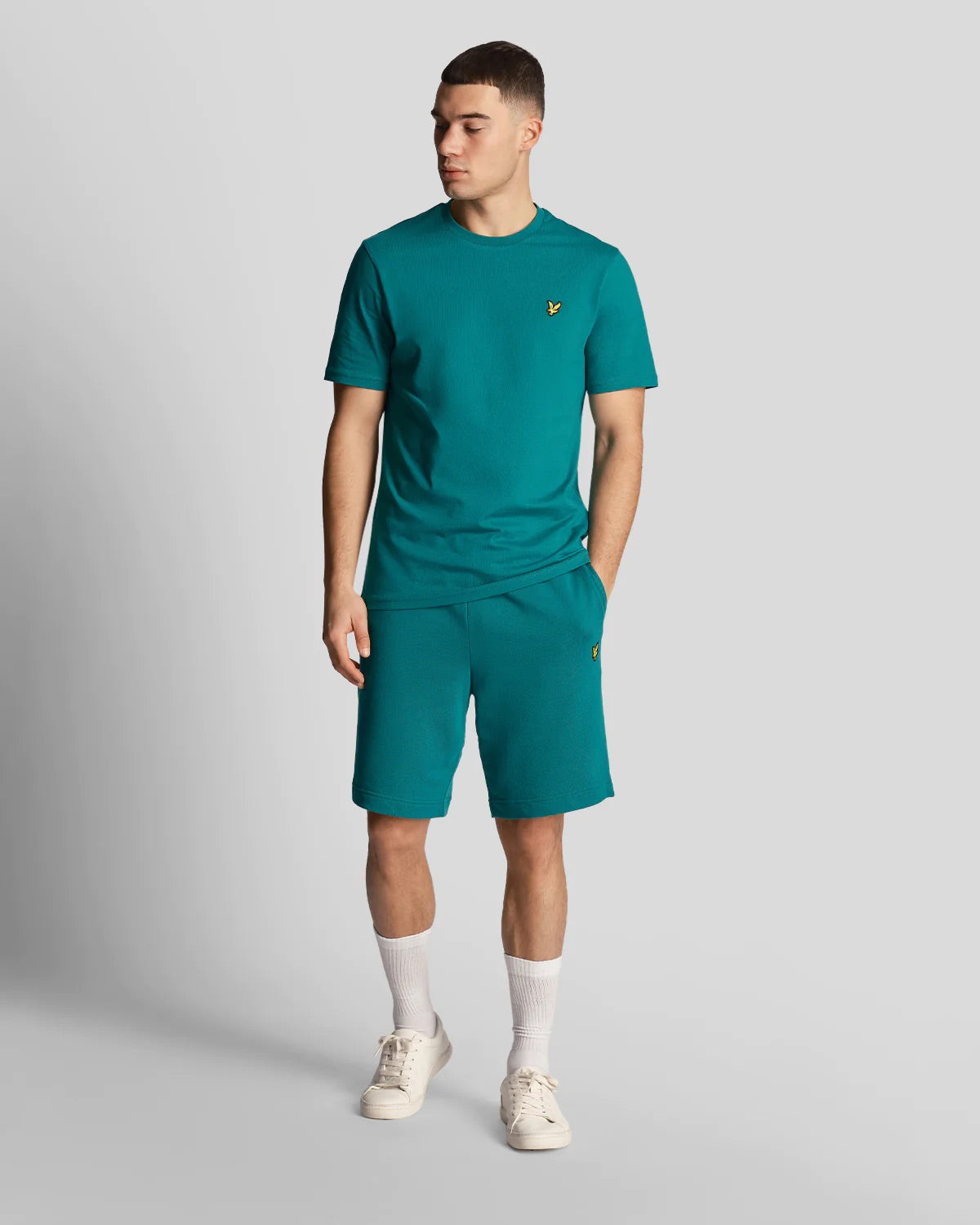 Plain T-Shirt Court Green