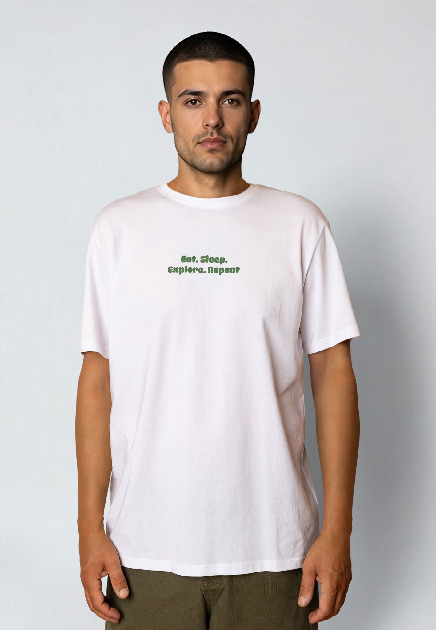 Eat Sleep T-Shirt White
