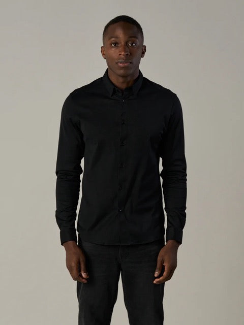 Marco Crunch Jersery shirt Black