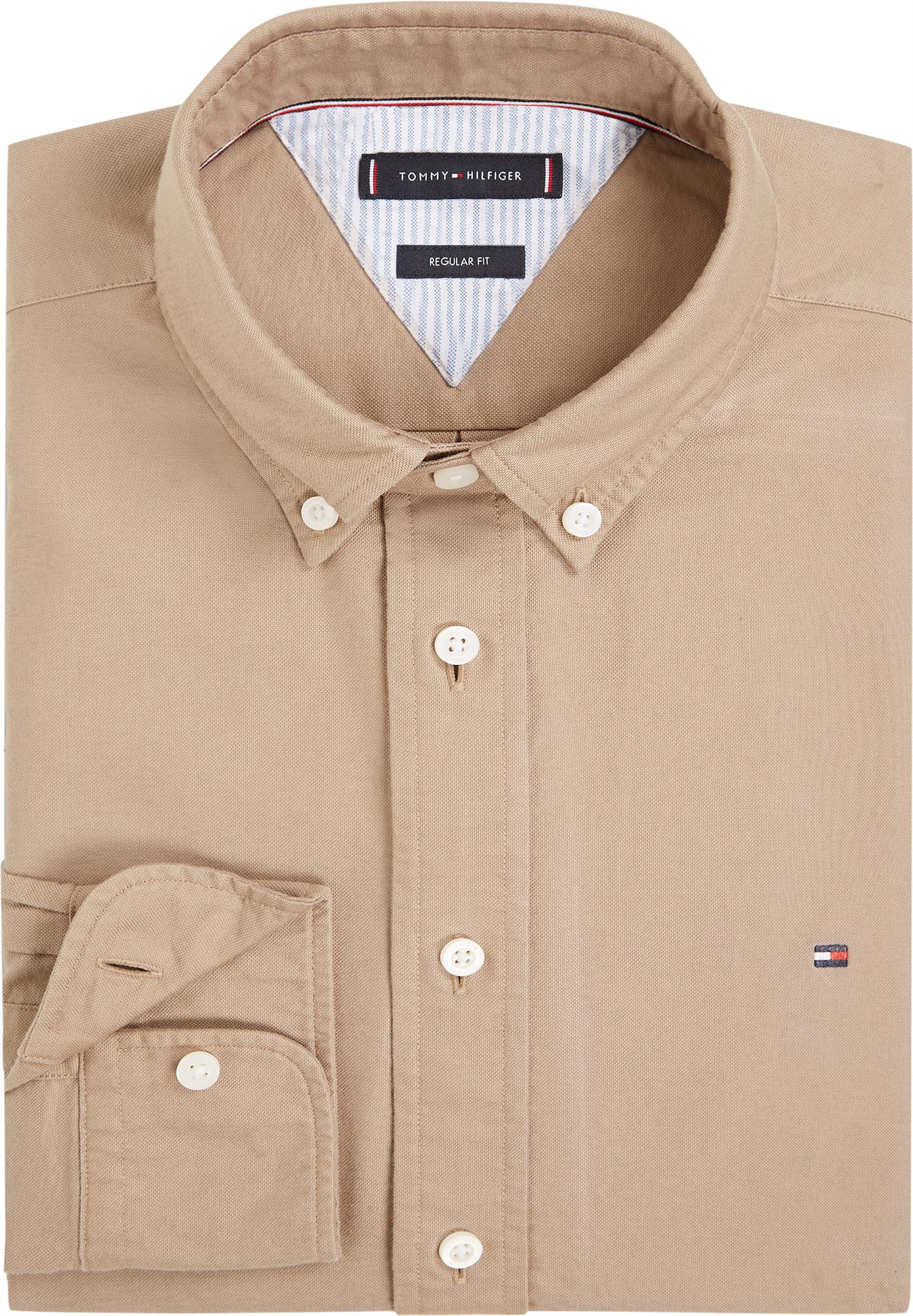 Solid Heritage Oxford Rf Shirt Coastal Taupe / Coastal Taupe Solid
