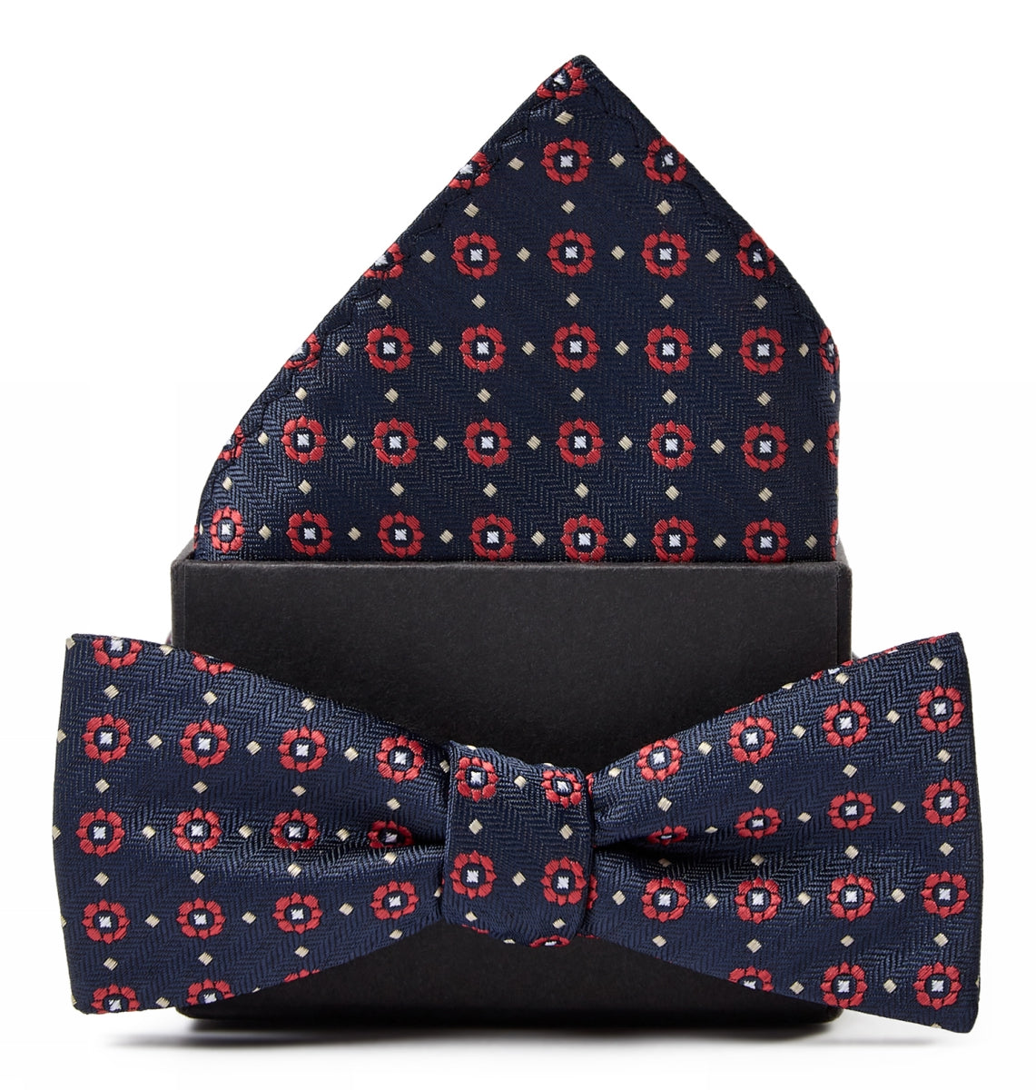 Woven 50 bowtie Navy