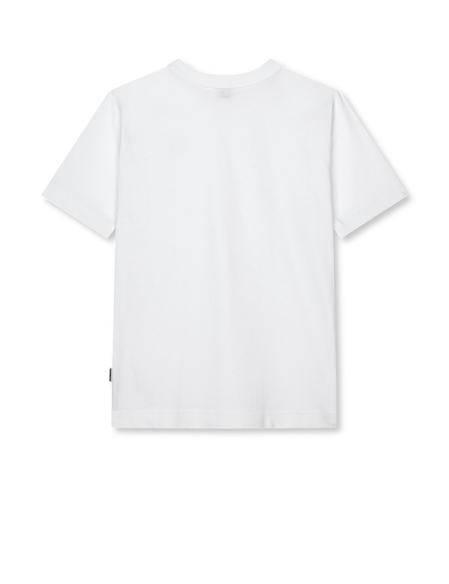 Cotton Jersey Frode Logo tee FAV White