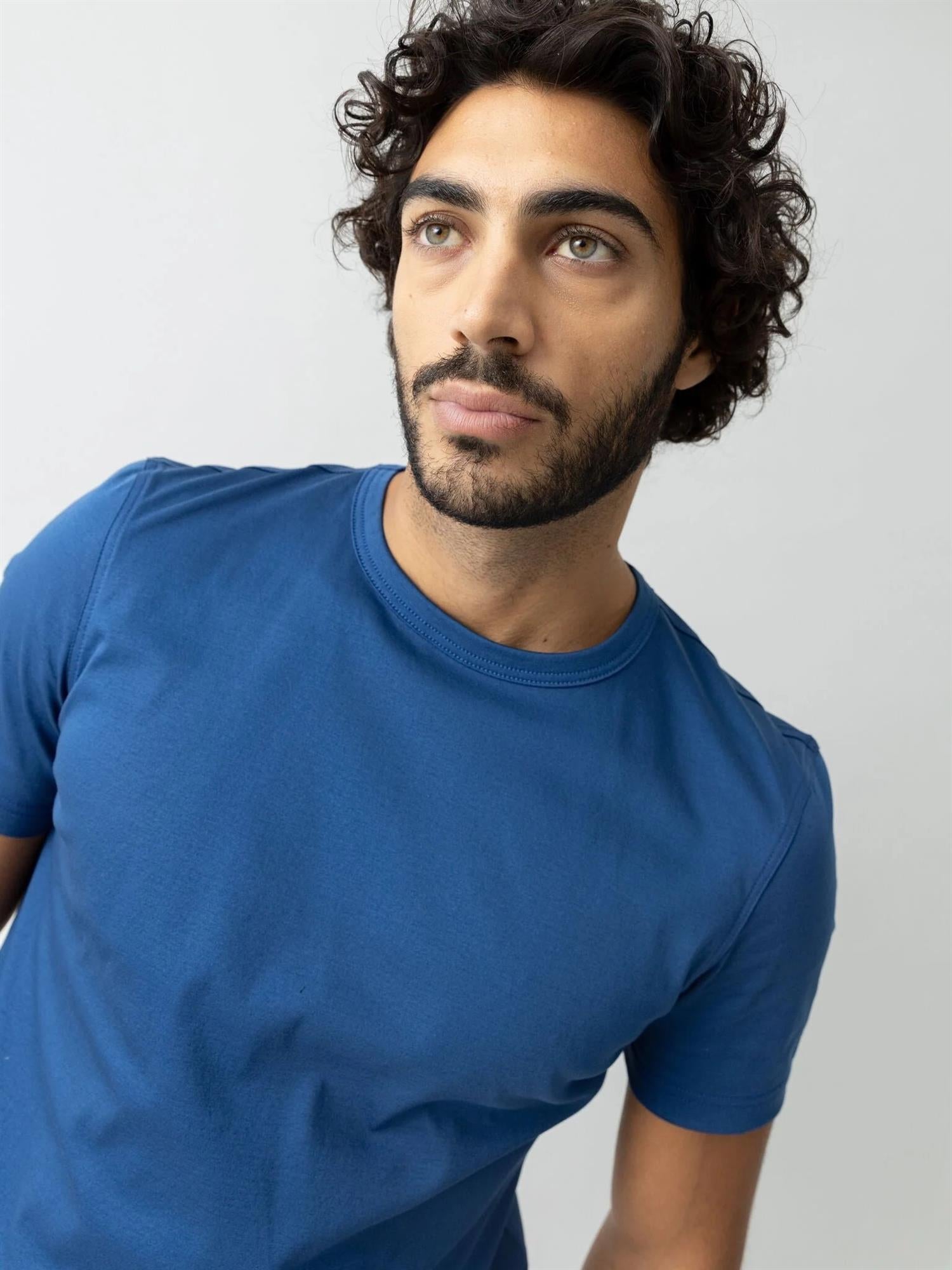 GAPERRY CRUNCH O-SS TEE Estate Blue