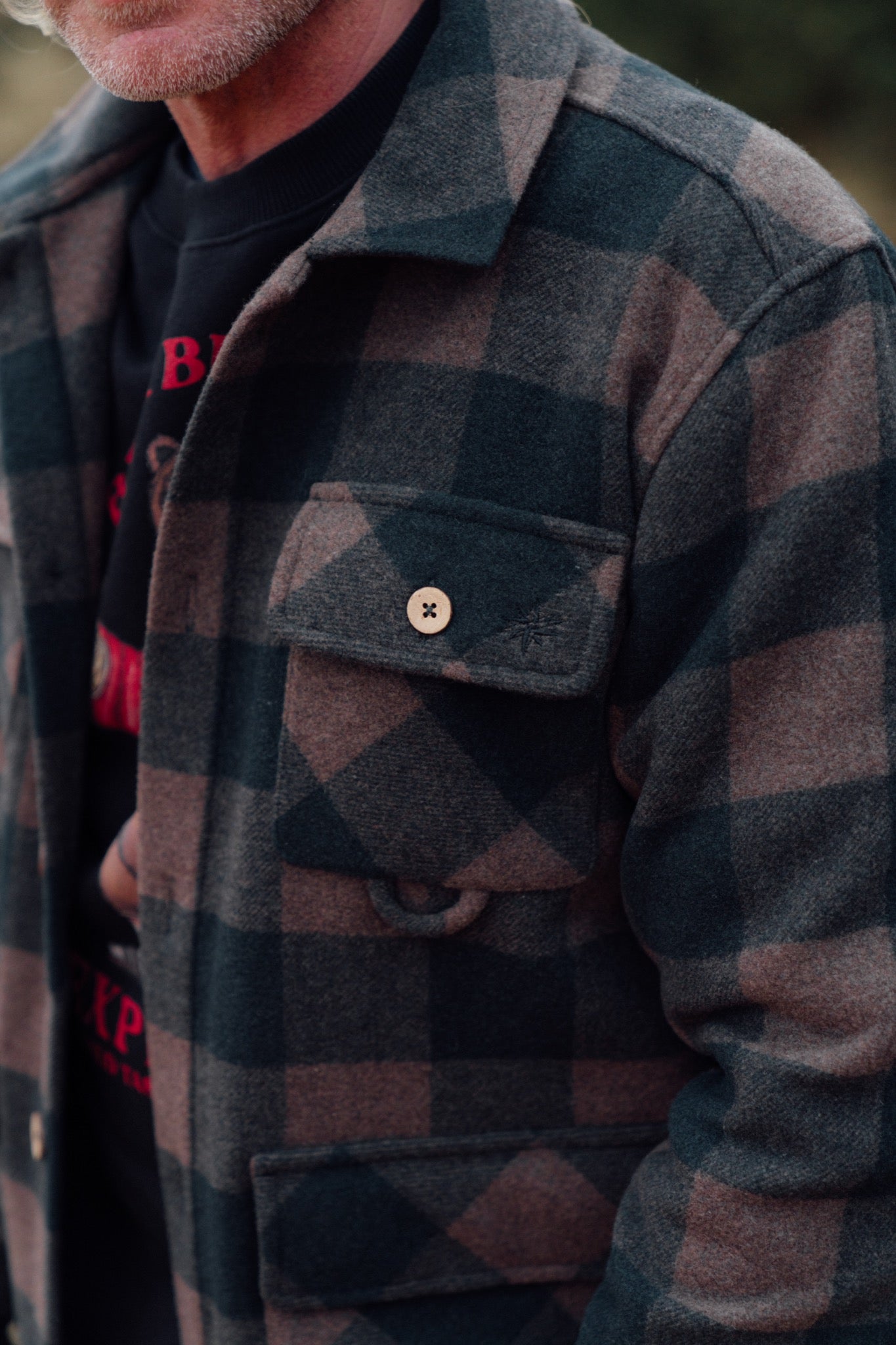 Birler wood jacket Morel