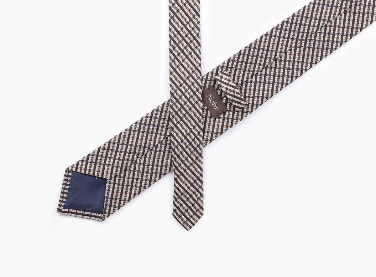 Nohr Halvard Tie 7,6 Cm Beige 15